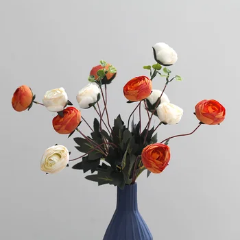 Lažni Čajne Ruže Od Svile Cvijeće Klasične Umjetno Cvijeće Flores Kućna Zabava Božićna Dekoracija Vjenčanje Buket