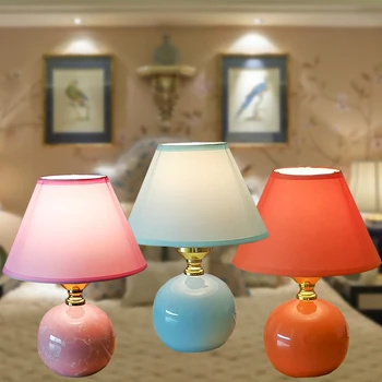 Mali keramičke lampe, moderan i elegantan noćni lampe za spavaće sobe, recepcija, caffe - bar, stol atmosferske lampa
